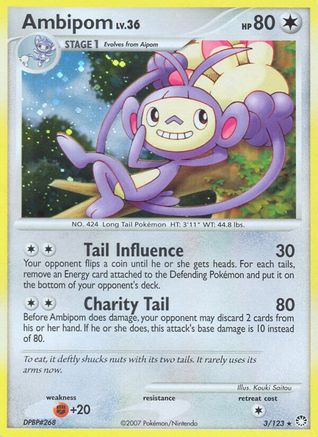 Mysterious Treasures Ambipom #3