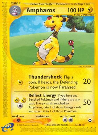 Aquapolis Ampharos #001