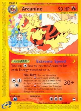 Aquapolis Arcanine #002