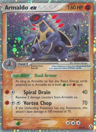Legend Maker Armaldo ex #84