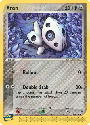 Ruby and Sapphire Aron #25