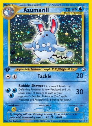 Neo Genesis Azumarill #002