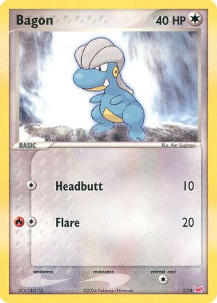 EX Trainer Kit 1: Latias & Latios Bagon #1