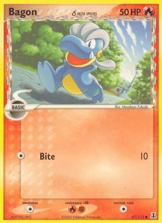 Delta Species Bagon - 057/113 (Delta Species) #57