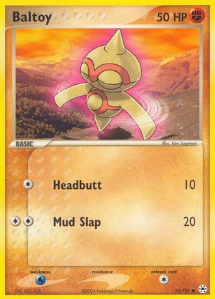 Hidden Legends Baltoy #53