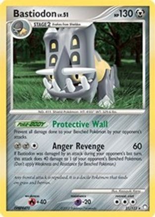 Deck Exclusives Bastiodon - 21/123 (DP Mysterious Treasures) #021
