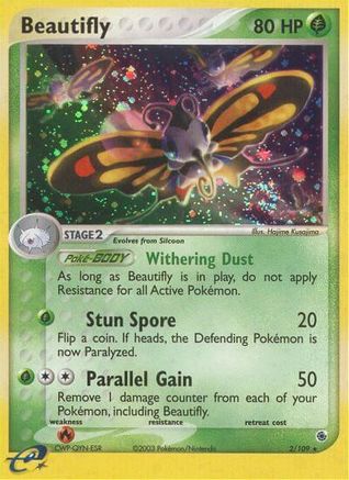 Ruby and Sapphire Beautifly #2