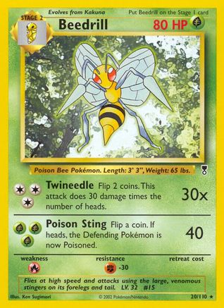 Legendary Collection Beedrill #020