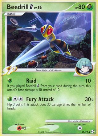 Arceus Beedrill G #53