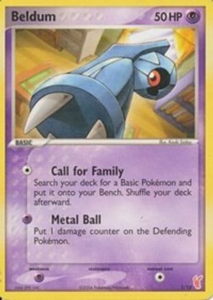 EX Trainer Kit 2: Plusle & Minun Beldum #1