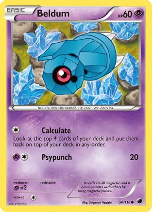 Plasma Freeze Beldum #50