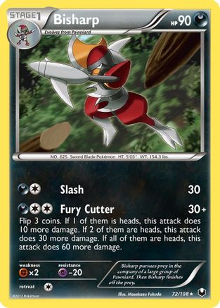Dark Explorers Bisharp (72) #72