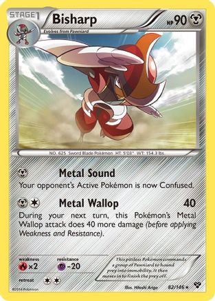 XY Base Set Bisharp #82