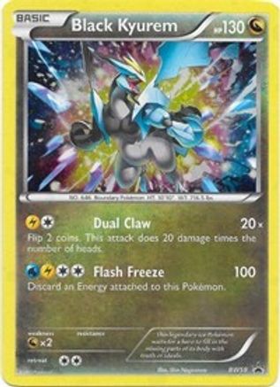 Black and White Promos Black Kyurem #BW58