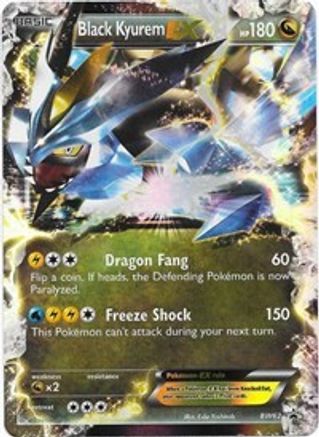Black and White Promos Black Kyurem EX #BW62