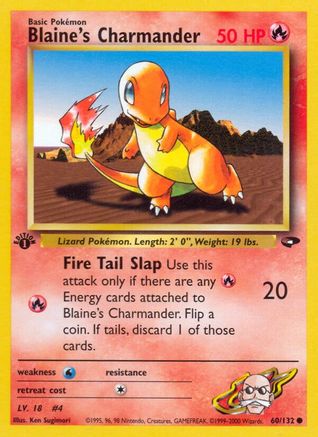 Gym Challenge Blaine's Charmander #060