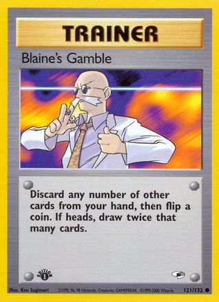 Gym Heroes Blaine's Gamble #121