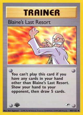 Gym Heroes Blaine's Last Resort #105
