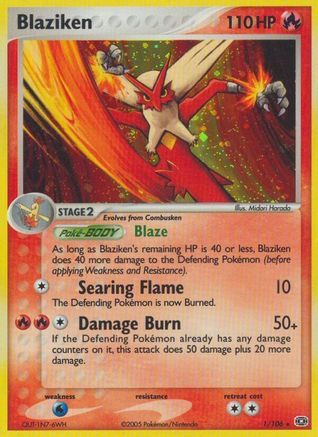Emerald Blaziken #1