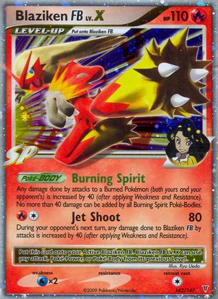 Supreme Victors Blaziken FB Lv.X #142