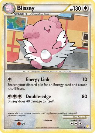 HeartGold SoulSilver Blissey #36