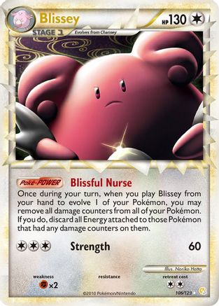 HeartGold SoulSilver Blissey (Prime) #106