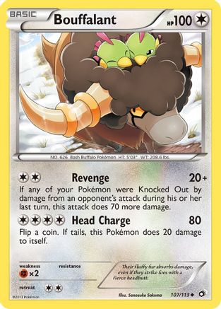 Legendary Treasures Bouffalant #107