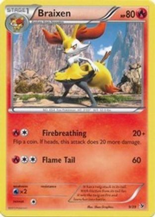 Kalos Starter Set Braixen #9