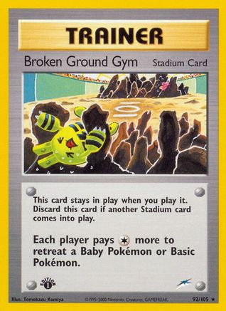Neo Destiny Broken Ground Gym #092