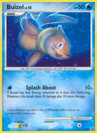 Diamond and Pearl Promos Buizel #DP13