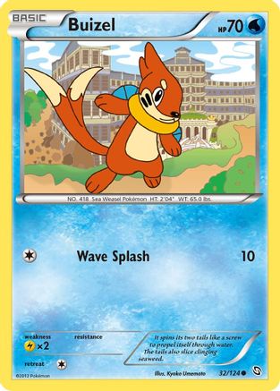 Dragons Exalted Buizel #32
