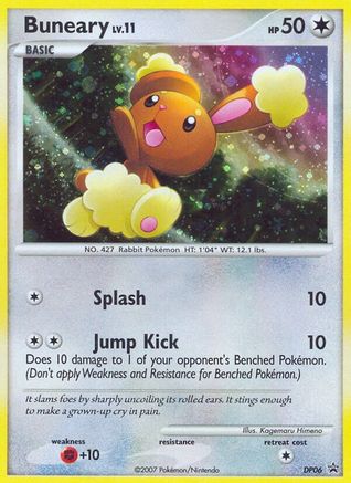 Diamond and Pearl Promos Buneary #DP06
