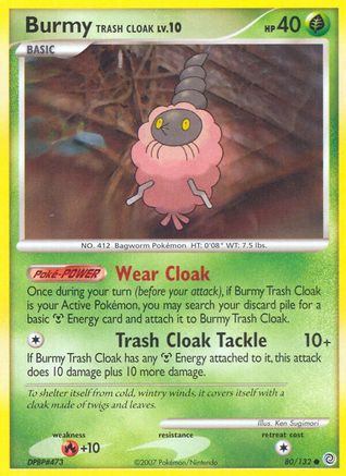 Secret Wonders Burmy Trash Cloak #80