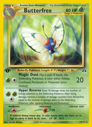 Neo Discovery Butterfree #19