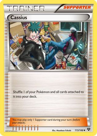 XY Base Set Cassius #115