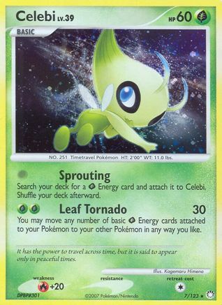 Mysterious Treasures Celebi #7