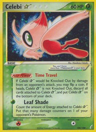 Crystal Guardians Celebi Star #100