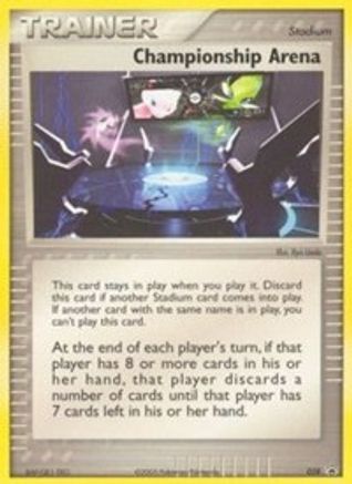 Nintendo Promos Championship Arena - 028 (2005 World Championships) #028