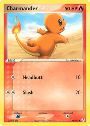 Charmander - 058/112 FireRed & LeafGreen