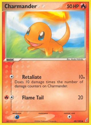 Crystal Guardians Charmander #48