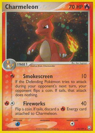 Team Rocket Returns Charmeleon #110