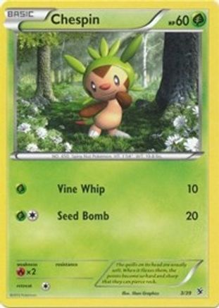 Kalos Starter Set Chespin #3