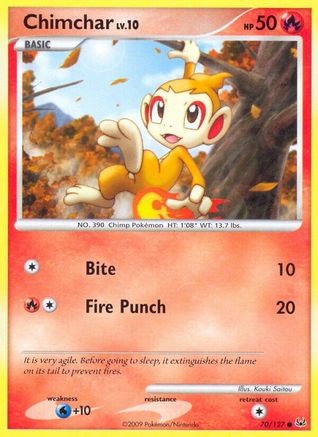 Platinum Chimchar #70
