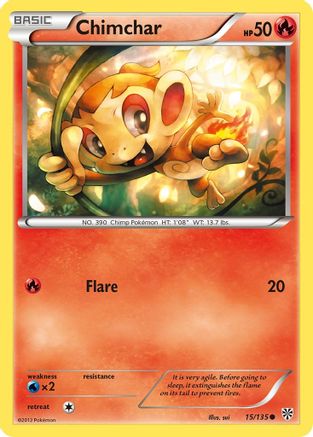 Plasma Storm Chimchar #15
