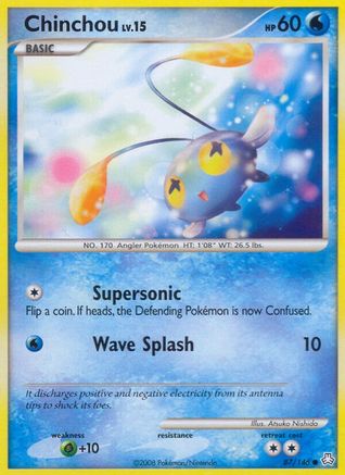 Legends Awakened Chinchou (87) #87