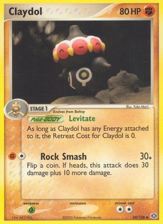 Emerald Claydol #24