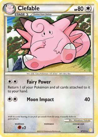 HeartGold SoulSilver Clefable #3