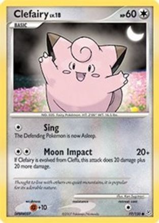 Diamond and Pearl Clefairy #77