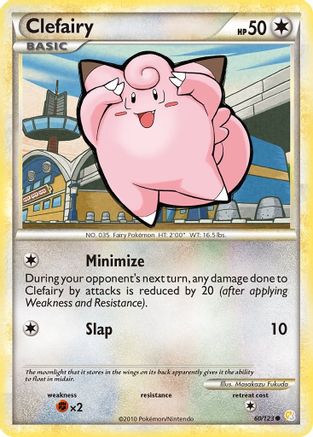 HeartGold SoulSilver Clefairy #60