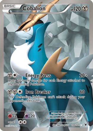 Noble Victories Cobalion (100 Full Art) #100